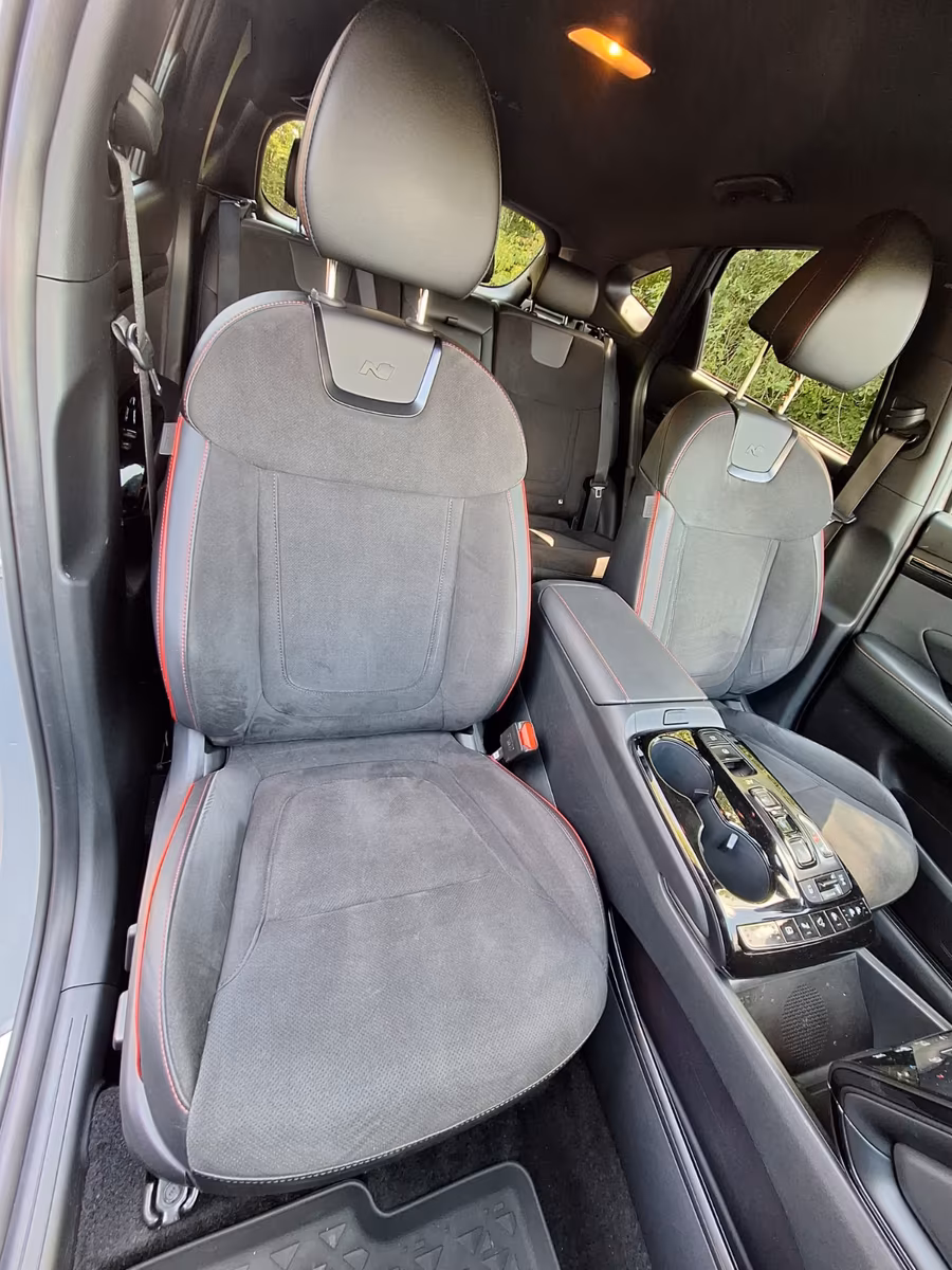 Innenraumdetails des Hyundai TUCSON N Line